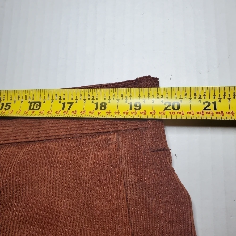 Peter Millar Nanoluxe Men’s Classic Corduroy Pants Sz: 38x30 Brown